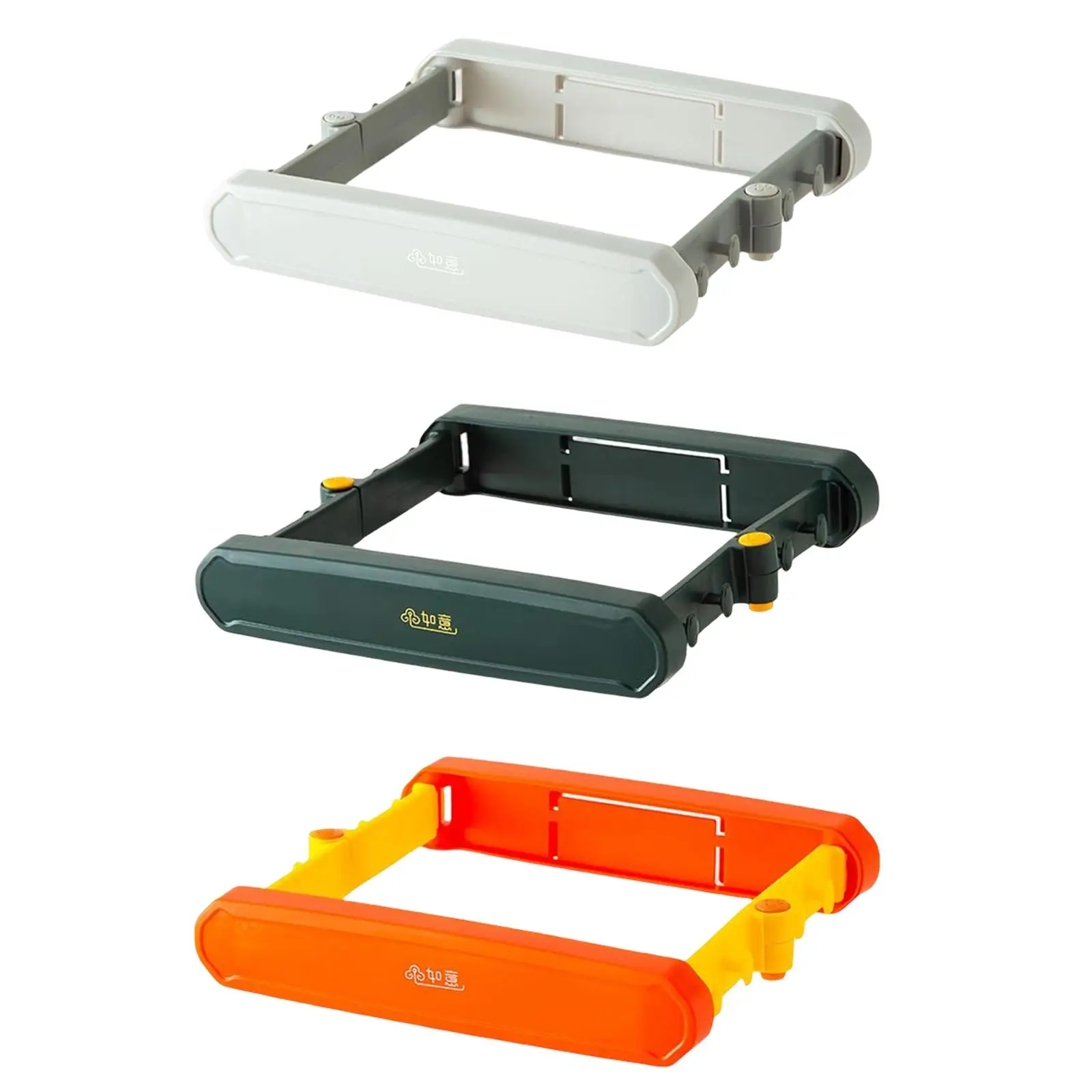 

Folding Trash Rack No Punching Practical Holder Stand Bag Shelf Storage Garbage Hanging Garbage Bag Shelf for Camping Picnic BBQ