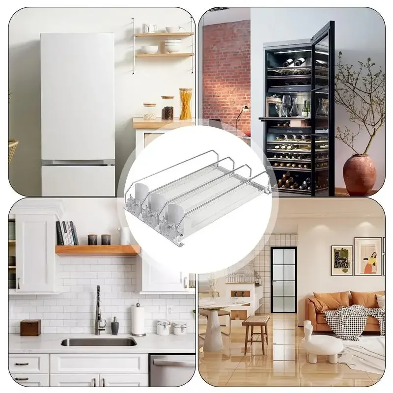 

Refrigerator Beverage Manager Push Dispenser Beverage Beer Push-Pull Self Rack Self Display Storage Rack Vending Machine Shelf