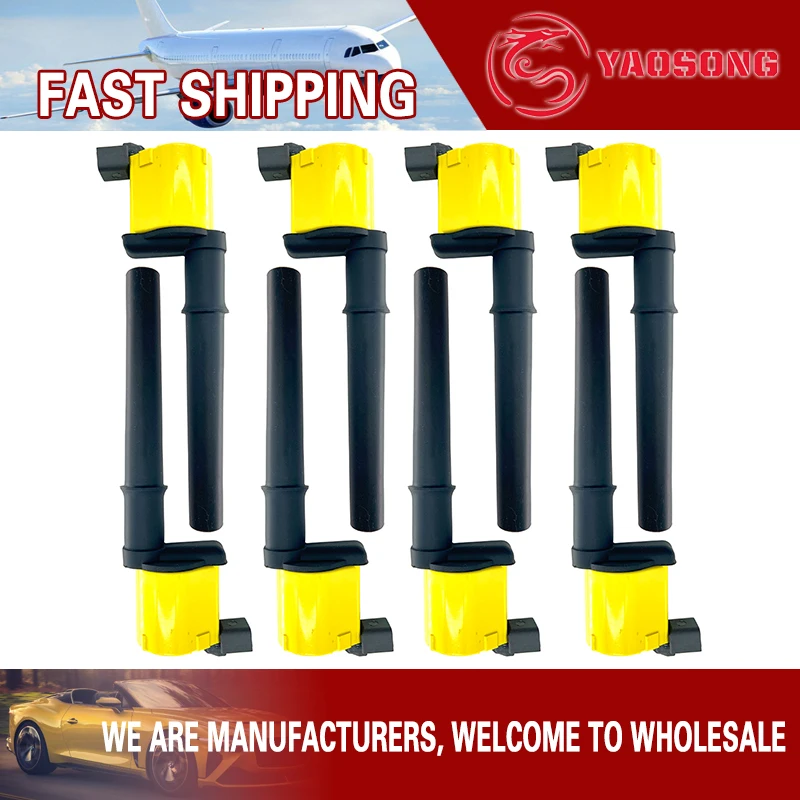 8 шт. Катушка зажигания для MOTO FORD GT MUSTAND LINCOLN AVIATOR BLACKWOOD CONTINENTAL MARK VIII NAVIGATOR 4,6 5.4L V8 UF191
