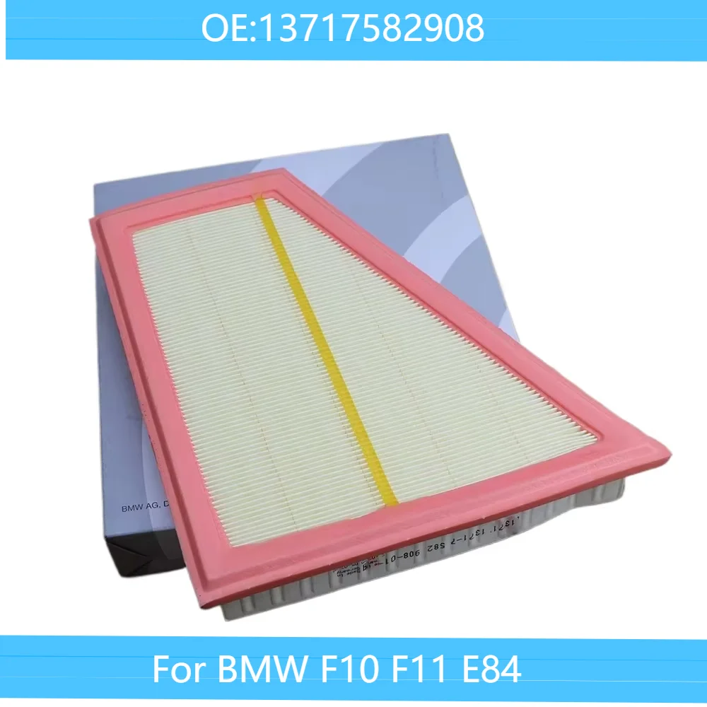 Элемент очистки автомобильного воздушного фильтра 13717582908 Для BMW F10 F11 E84 520i 523 528i X1