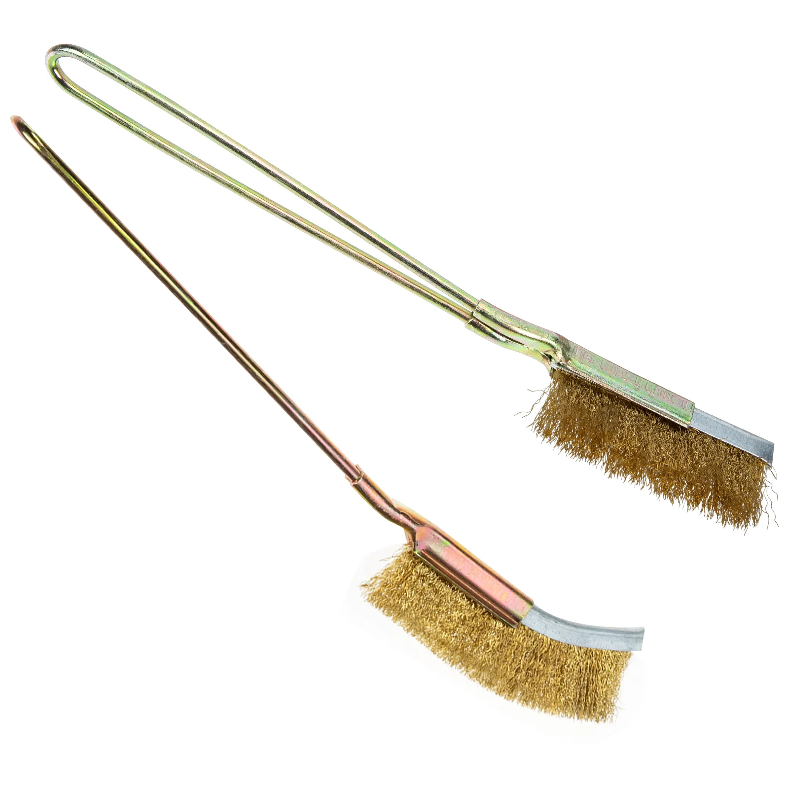 

2Pcs Practical Wire Scratch Brushes for Cleaning Grill Copper Wire Scratch Brushes