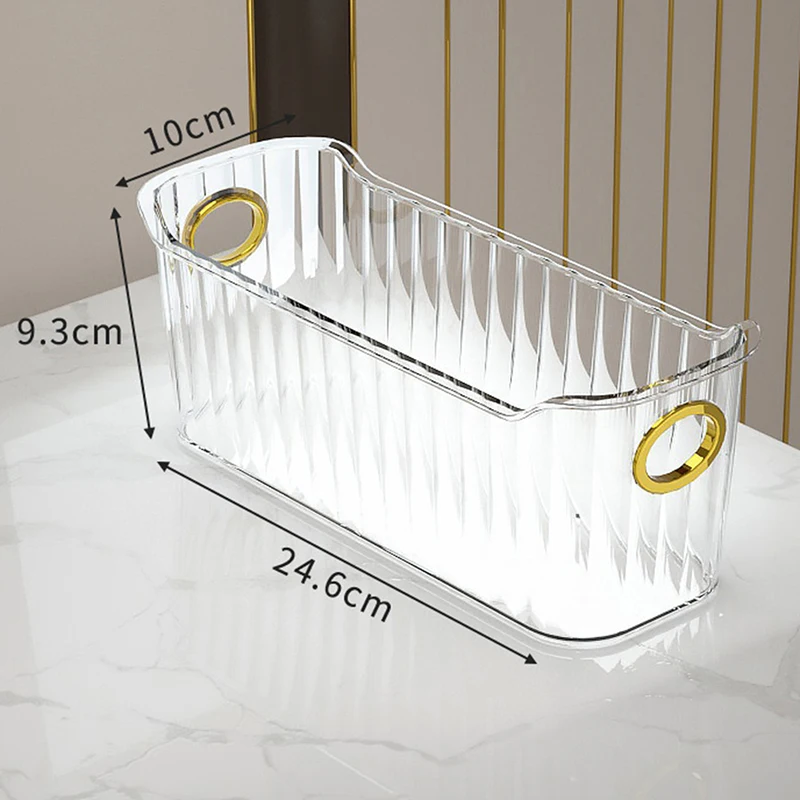 

Прозрачный настольный органайзер для мелочей