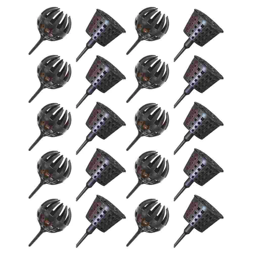 20 шт. коробка пластиковая корзина держатель для автоматической посадки крышка