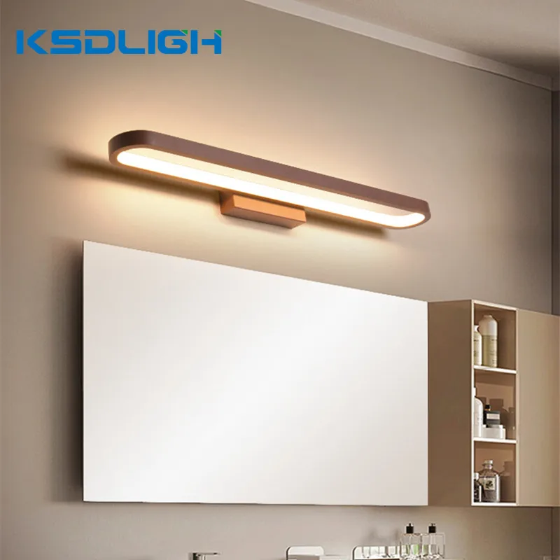 

Nordic LED Vanity Lights Bathroom Modern Mirror Wall Sconce Lamp For Hotel Toliet Cosmetic Living Room Picture Lighting Fixtures