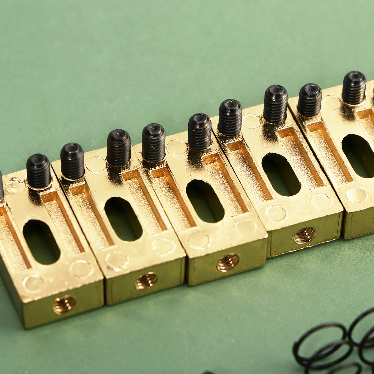 6 шт. седла для моста тремоло электрогитары систерма струн с замком гитары