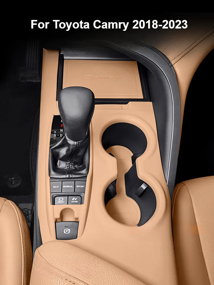 Для Toyota Camry 2018 2019 2022 2023 центральная консоль Силиконовая накладка