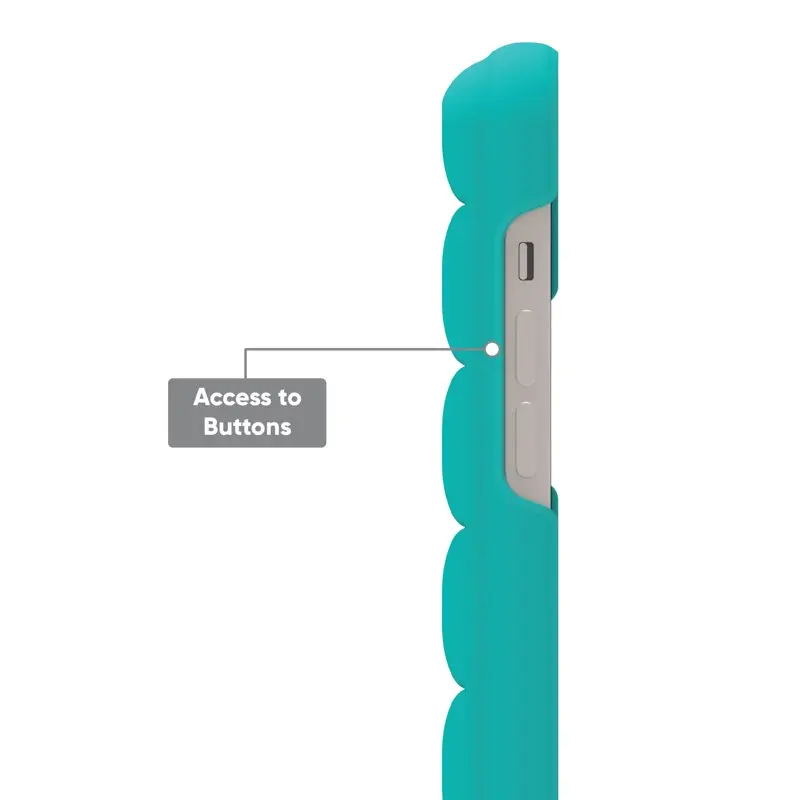 2023 new for Puffer Soft Quilted Phone Case for iPhone 14 and iPhone 13 - Teal