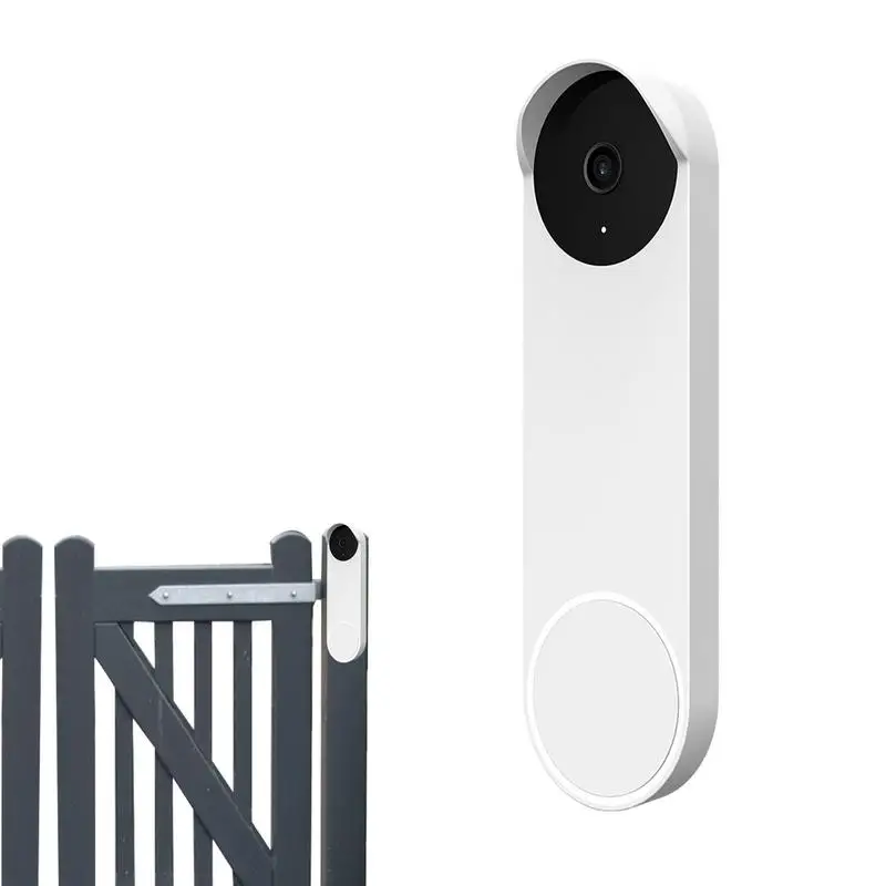 

Wireless Doorbell Silicone Protective Cover Waterproof Drop-proof Doorbell Accessories For Google Nest Smart Camera Sleeve