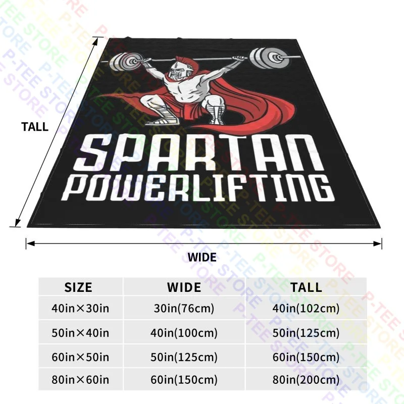 Спартанское пауэрлифтинг тренировка тренажерный зал лифтинг Бодибилдинг одеяло