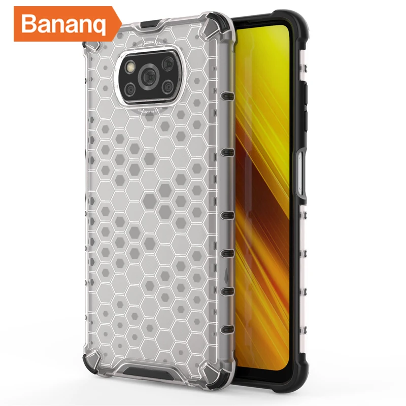 

Bananq Shockproof Case for Xiaomi Redmi 9 9A 9C 9T K40 K30 K20 Phone Cover For Poco X2 X3 F2 F3 M3 Pro NFC Lite