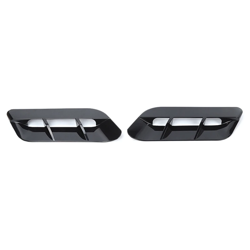 

Engine Hood Air Outlet Vent Moulding Cover Trim For Dodge Challenger 2015-2021 Accessories