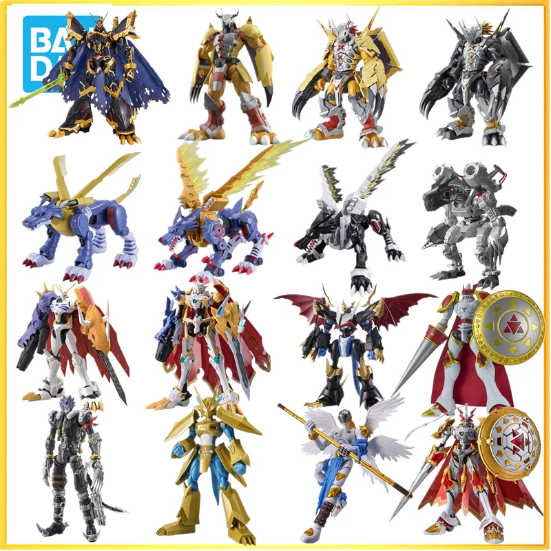 В наличии Bandai Digimon War grey mon Metal Garurumon Beelzebumon Magnamon Mugendramon Imperialdramon Angemon Alphamon