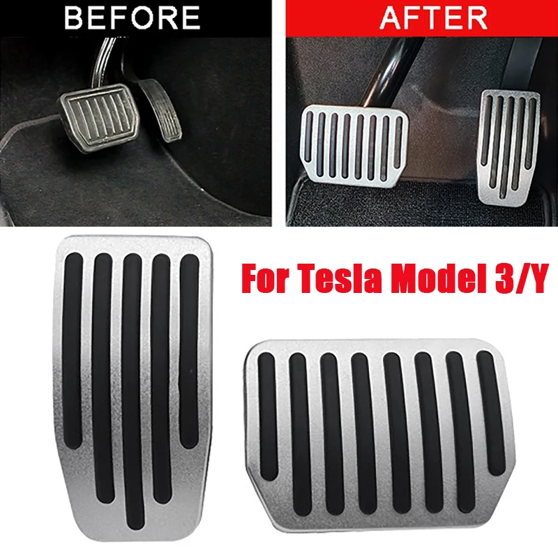 

2 шт./комплект, накладки на педали тормоза Tesla Model 3/Y