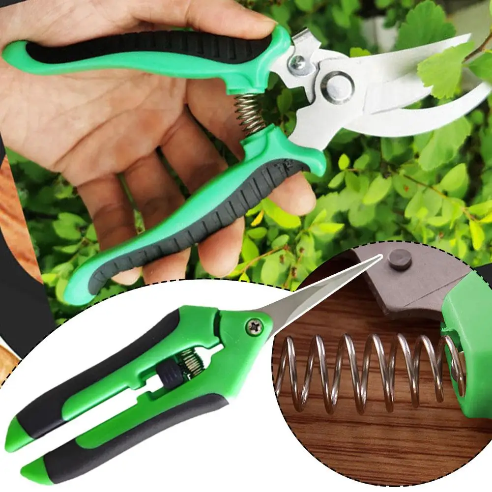 Садовые ножницы из нержавеющей стали ручная машинка для обрезки фруктовых