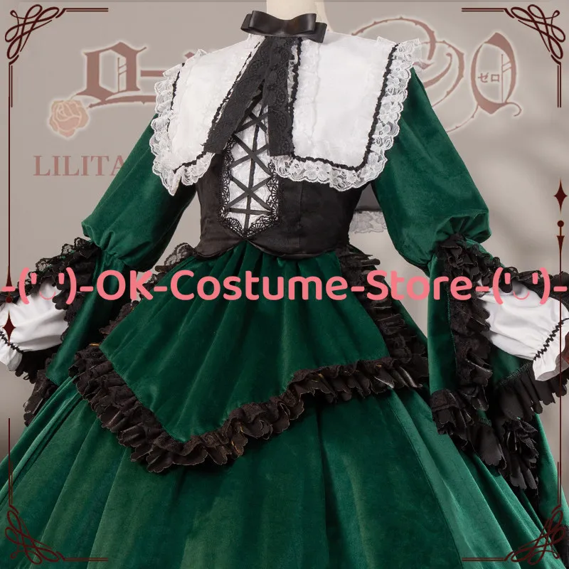 Фото Костюм для косплея Rozen Maiden Suiseiseki, викторианское платье, наряд для третьей куклы-близнеца, униформа для Хэллоуина, карнавала, вечеринки №5