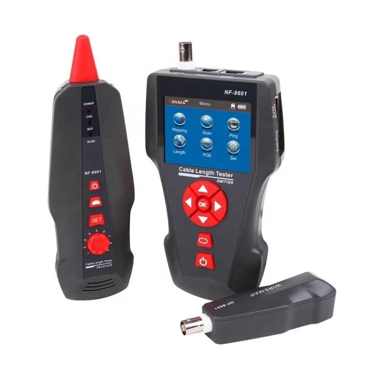 

Original NOYAFA NF-8601 Cable Length Tester With PoE / PING Testing