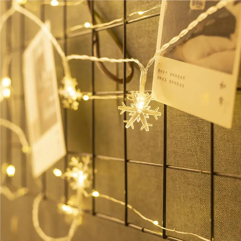 Рисунок 4 - Гирлянда со снежинками