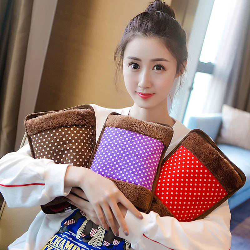 Перезаряжаемая электрическая сумка для горячей воды с европейской вилкой