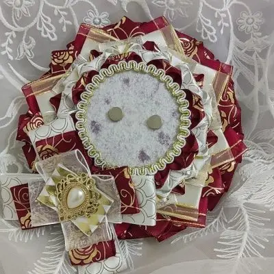 

Держатель для значков из зеленой ленты Itabag