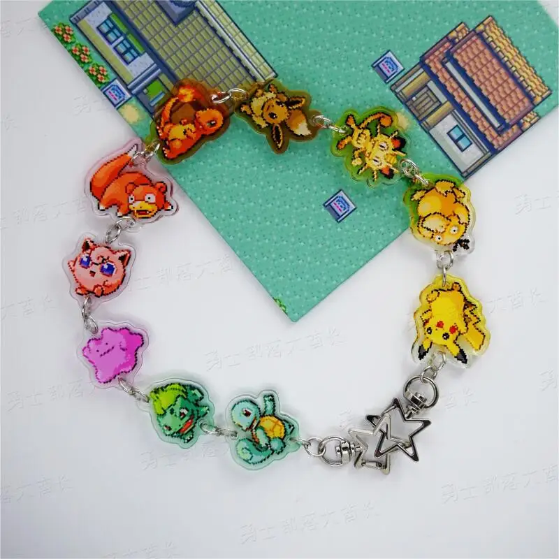 Акриловые брелоки-подвески для сумок Cyndaquil, Quilava, Typhlosion, Bulbasaur, Ivysaur, Venusaur, Squirtle: коллекционные сувениры и подарки (art.: 3920dbf0ddd17) - 3920dbf0ddd17