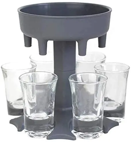 Beer Beverage Dispenser Shot Buddys Party Gifts Bar Accessories