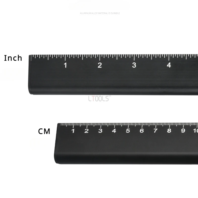 Линейка в виде капель воды 15/30 см из алюминиевого сплава