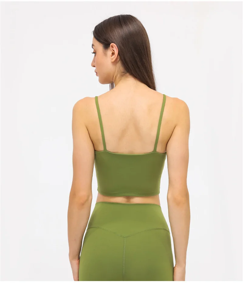 

Комплект для йоги LULU YOU LIKE, женские леггинсы Naked-Feel, штаны с защитой от приседаний и пояса сзади, Спортивная майка 25 дюймов, одежда для бега и т...