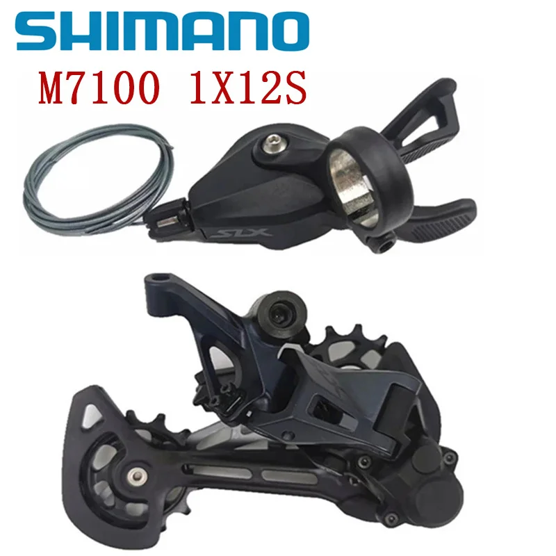 

DEORE M7100 Derailleur Kit Mountain Bike Kit 1x12-speed M7100 Compatible M7120 Rear Derailleur Gear Lever Accessories