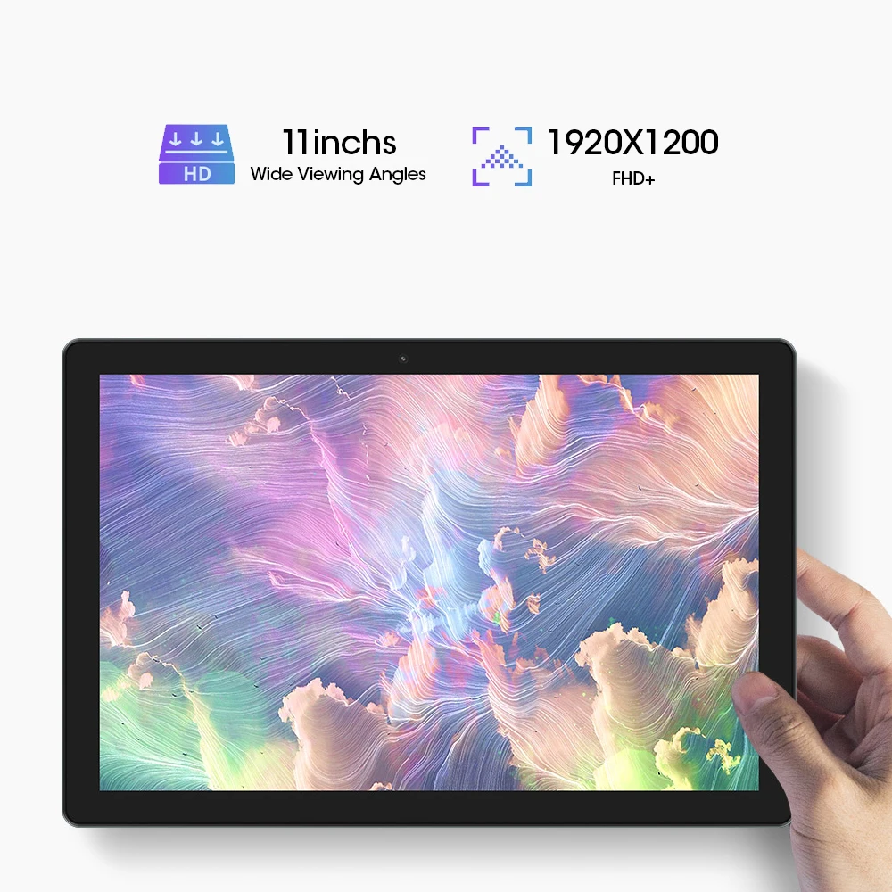 X101 Android 13 System Tablet with 11.0 inch HD Screen Dual SIM Cards 6GB RAM 8800mAh Battery GPS and 18MP+24MP Cameras