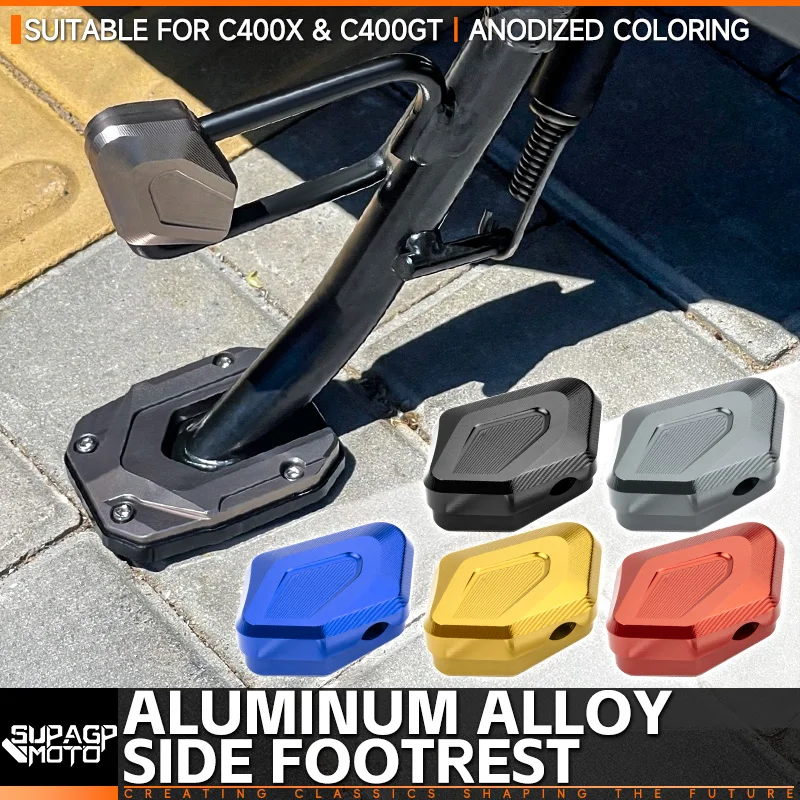 Фото Для BMW C400GT C400X C400 C 400 X GT C400X 400GT bmw Аксессуары Подставка для ног Боковая подставка Удлинитель Опорная пластина Вспомогательная №1