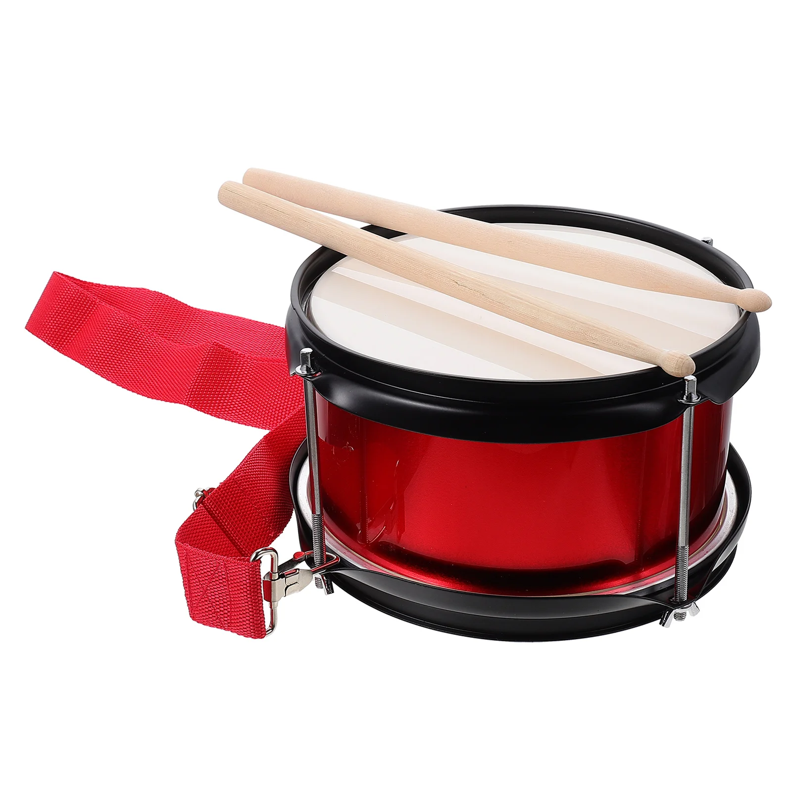 

Drum Kids Percussioninstruments Musical Instrument Snare Hand Setchildren Handheld Metalkit Toddlerkid Educationfloor Sticks