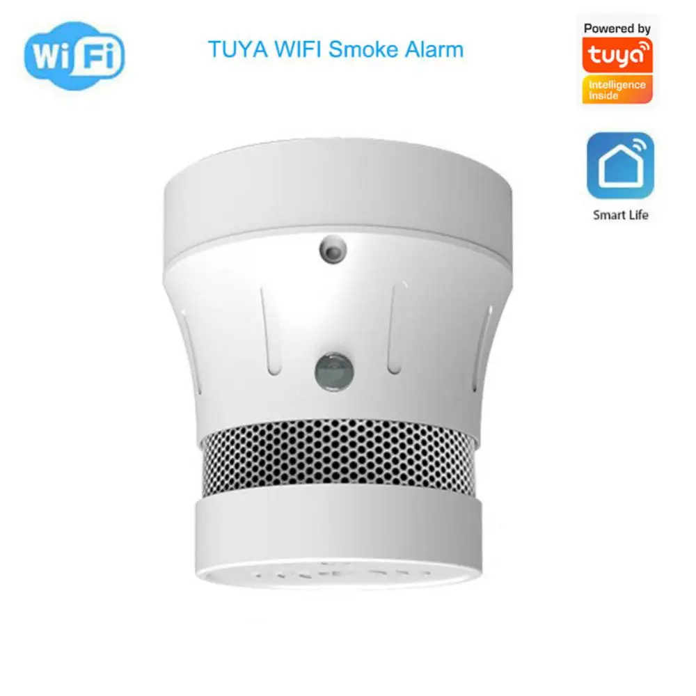 

Tuya Zigbee Smart Smoke Detector Sensor Fire Alarm Smart Home System High Sensitivity Safety Prevention Sensor For Smart Life