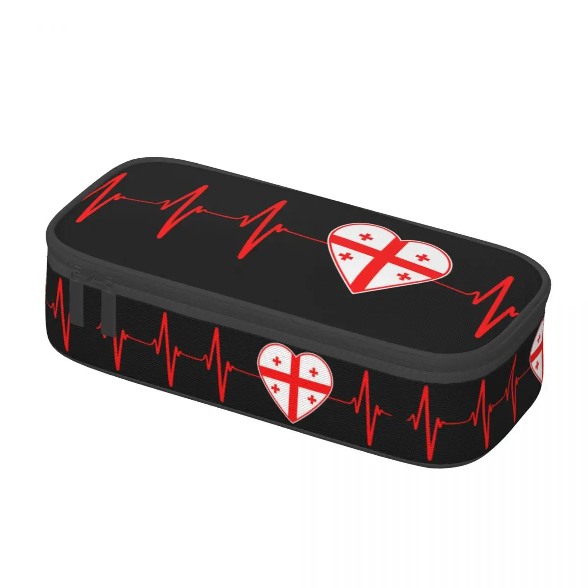 Индивидуальные чехлы для карандашей в стиле Я люблю страну Джорджия сердце СемьЯ