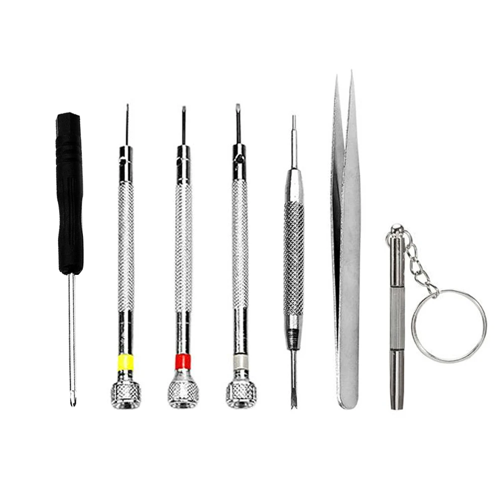 

7 шт., Набор отверток для часов, с плоской головкой