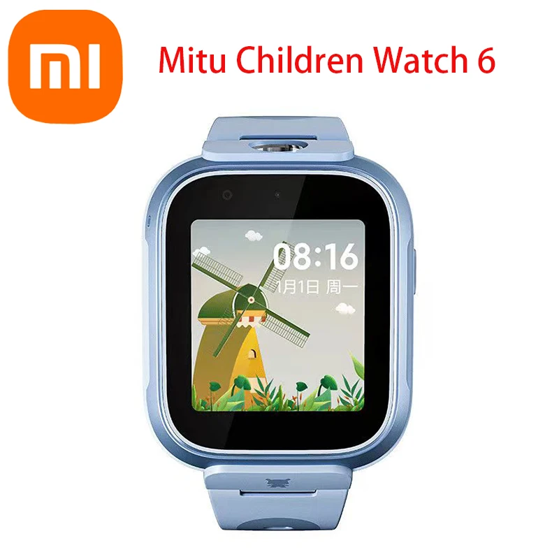 

Xiaomi 2022 Mitu Children's Phone 6 New Products Student Smart Waterproof Positioning 4G Multifunctional Student Bracelet Watch