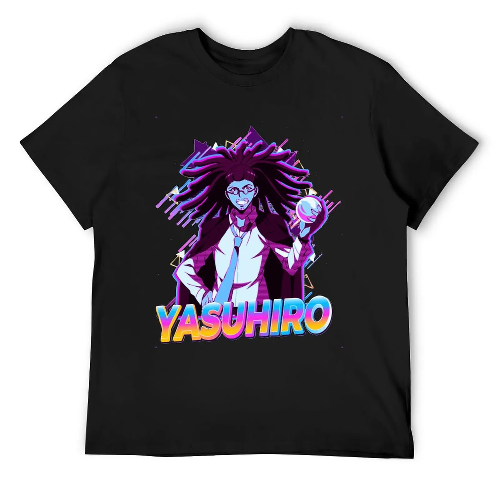 

Футболка Yasuhiro Hagakure Danganronpa 1 для мужчин и женщин, креативные футболки из чистого хлопка с круглым вырезом, футболки с коротким рукавом, одежда ...