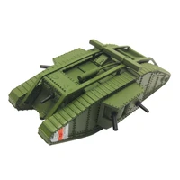 1100 scale britain mk iv heavy battle tank model static tank model kit for home decoration collectible