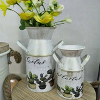 simple home decoration artcrafts desktop ornament amphora art vase flowers vase flower bucket