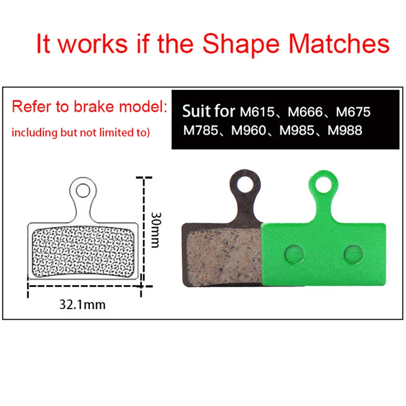 4 пары тормозные колодки для велосипеда SHIMANO SRAM AVID HAYES Magura | Тормоза