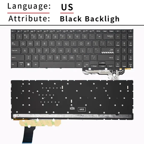 Сменная русская клавиатура для ASUS Vivobook 16X K3605