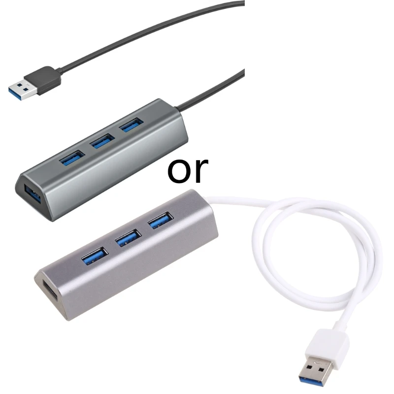 

USB 3.0 2.0 HUB 4 Ports USB External Splitter with Micro USB Port Charging for iMac Laptop Computer Accessories USB HUB