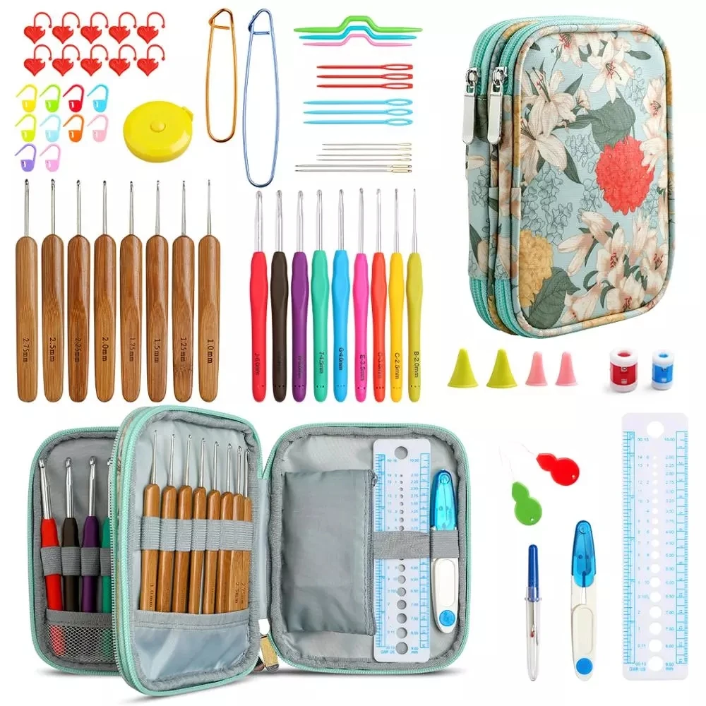 

DIY Bag Needle Art Hook Needles Set Crochet