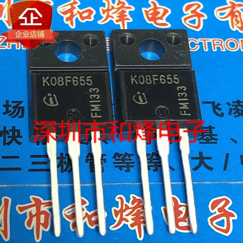 

5PCS-10PCS K08F655 IKA08N65F5 TO-220F 650V 8 New And Original On Stock