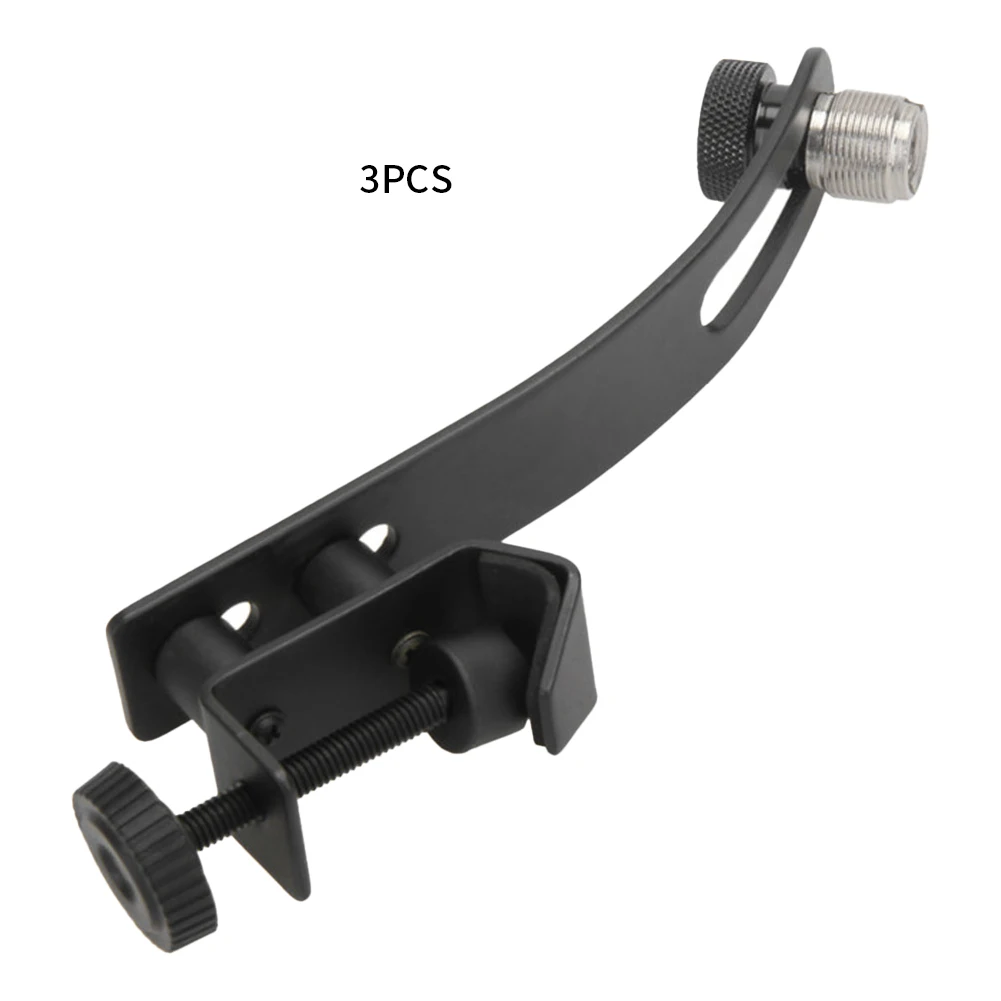 

Полезный зажим для барабана микрофона Регулируемый зажим держатель для обода ударопрочный металлический портативный Прочный инструмент аксессуар для концертного зала