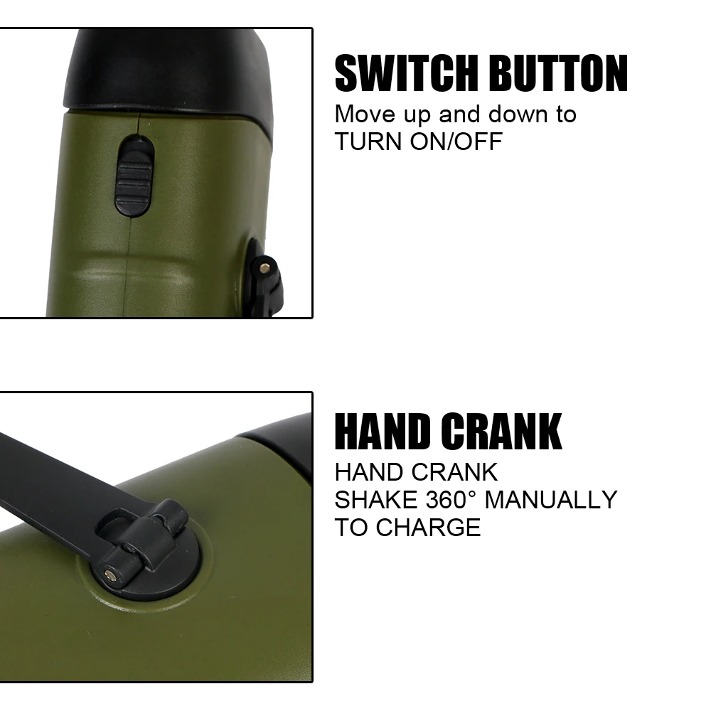 Перезаряжаемый Аварийный Фонарик На Солнечной Энергии Портативный Ручной