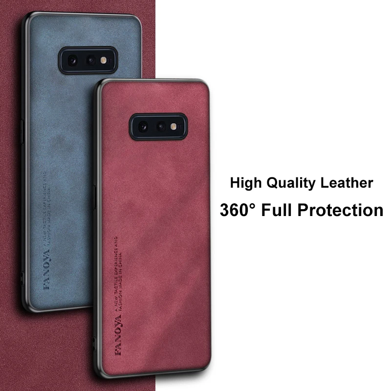 Фото Роскошный кожаный чехол для Samsung Galaxy S10 Plus S10 5G S10E, силиконовый чехол для телефона Samsung S10 + S10E S10Plus, чехол №2