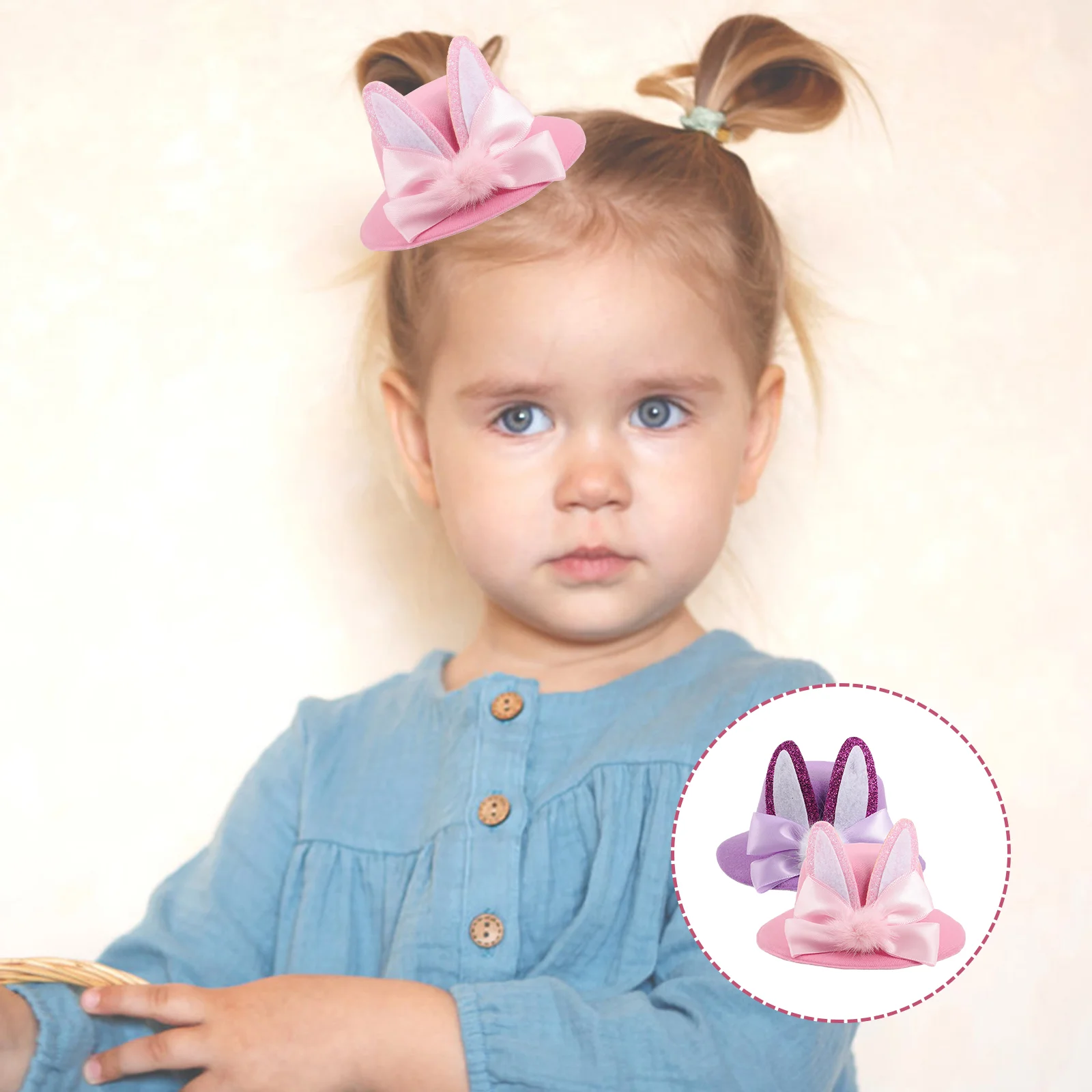 

Hat Hair Easter Bunny Rabbit Costume Accessories Headdress Party Barrettes Ears Lovely Hairpins Clips Decoration Clip Rabbits