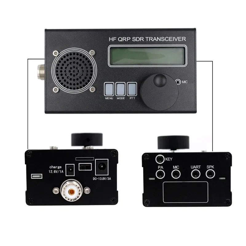 Прямые продажи USDX QRP Коротковолновый радиоприемопередатчик SDR-трансивер