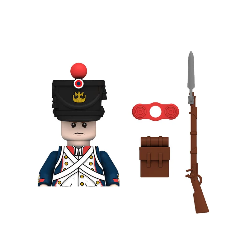 Конструктор немецких войн британская армия французские фигурки солдат