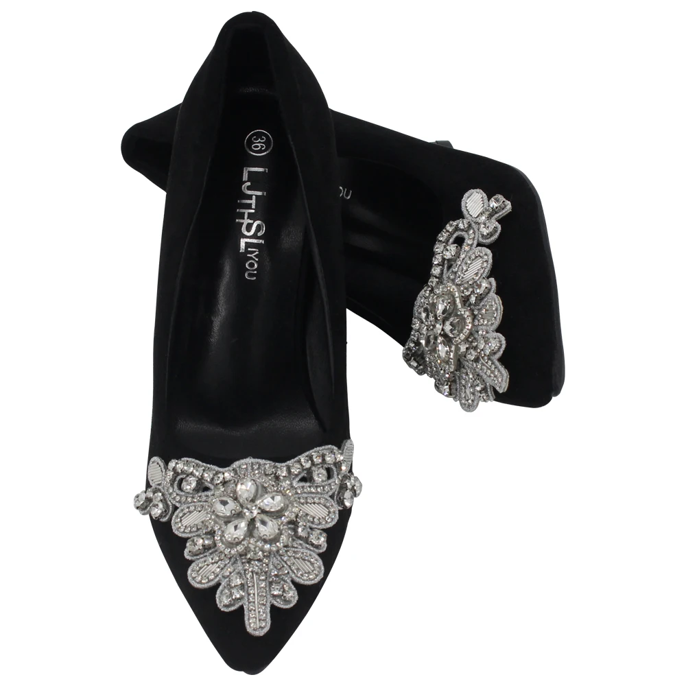 2 шт. цветочный значок из индийского шелка с вышивкой в виде баллончика нашивка